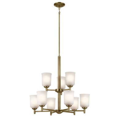 Shailene 9 Light Large 2 Tier Chandelier by Kichler - 43672