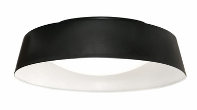 Duncan 1 Light 15.5 Inch Wide Flush Mount by AFX - DUNF15LAJUDBK