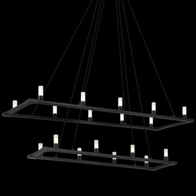 Cascadian 18 Light Small Chandelier by Matteo - C75218