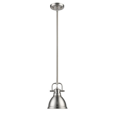 Duncan 1 Light Small Pendant 8.38 Inch Tall by Golden - 3604-M1L