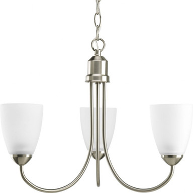 Gather 3 Light Small Chandelier by Progress P4440 - P4440