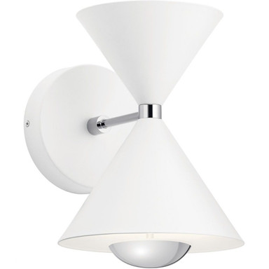 Kordan 9.5W 1 Light LED Wall Sconce by Elan - 84131