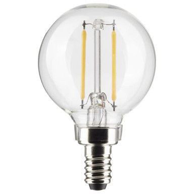 3W G16.5 Candelabra Base LED Bulb 1.97 Inch and 3.11 Inch Length by Satco - S21200_p