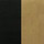 Black/Antique Brass