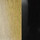 Midnight Black/Burnished Brass