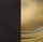 Matte Black/Burnished Brass