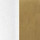 Textured White/Antique Brass