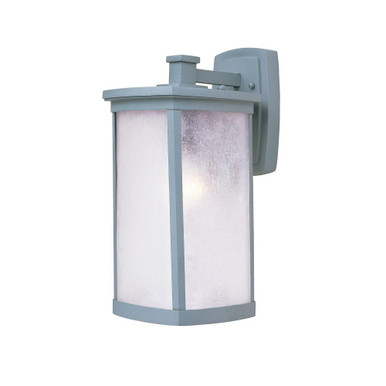 Terrace 1 Light Frosted Seedy Glass Large Outdoor Wall Lantern by Maxim - 3254FS