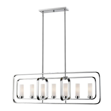 Aideen 7 Light Island/Billiard 9.75 Inch Wide by 14.25 Inch High by Z-Lite - 6000-7L
