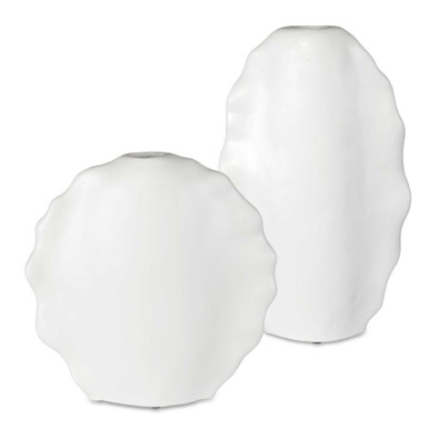Ruffled Feathers 20 Inch Vase (Set of 2) by Uttermost - 17963