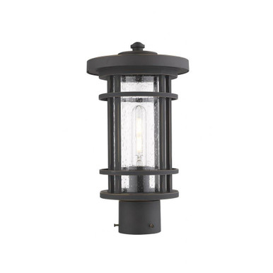 Jordan 1 Light Outdoor Post Mount Lantern 12.5 x 108.5 Inches by Z-Lite - 570PHM-ORB