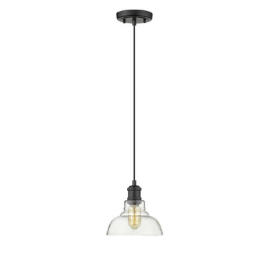 Carver 1 Light Small Pendant by Golden - 0305-S