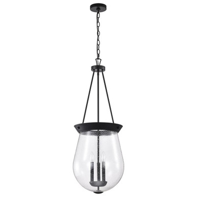 Boliver 3 Light Pendant In Traditional Style 37.38 x 14.13 Inches by Nuvo - 60/7803
