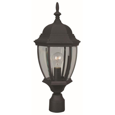 One Light Outdoor Post Lamp 9.5 inches by 20.5 inches high by Craftmade - Z285-TB