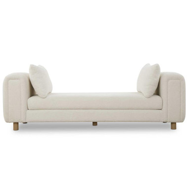 Repose Bench 28.5 Inch Tall and 90.5 Inch Wide by Uttermost - 23836
