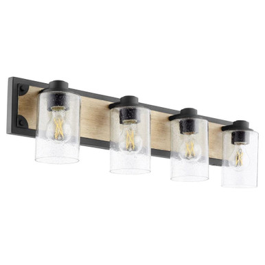 Corner Bracket 4 Light Vanity Light by Quorum - 5143-4-69