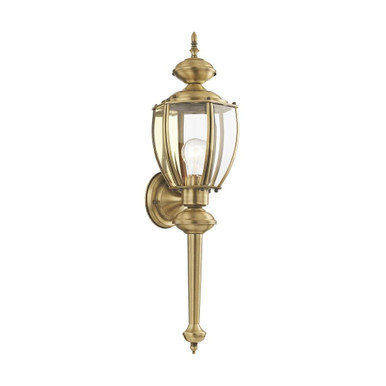 1 Light Outdoor Wall Lantern by Livex - 2112-01