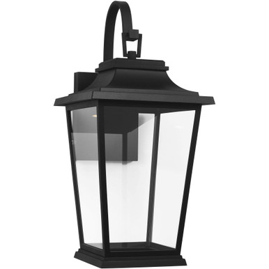 Warren 9W 1 LED Outdoor Large Wall Lantern by Visual Comfort Studio - SLO1251TXB