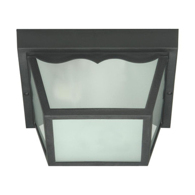 2 Light 10.25 Inch Wide Outdoor Flush Mount by Nuvo - SF77-8-10