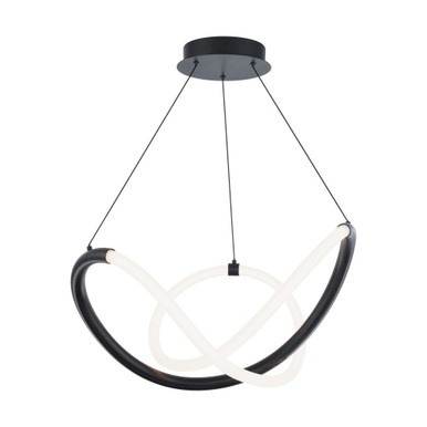 Solo 28.9W 24 LED Chandelier 13.38 Inch Tall and 23.63 Inch Wide by dweLED - PD-19324