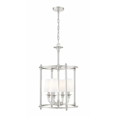 Katerina 4 Light Chandelier 27 Inch Tall and 16 Inch Wide By Z-Lite - 1950-4C