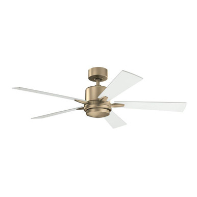 Lucian Elite 5 Blade Ceiling Fan 14.25 Inch Tall X 52 Inch Wide by Kichler - 330000CPZ