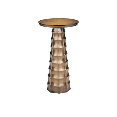 Gridiron Drinks Table 23.5 Inch Tall and 13 Inch Wide by Currey Company - 4000-0229