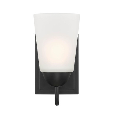 Malone 1 Light Wall Sconce by Designers Fountain - D267M-WS-BN