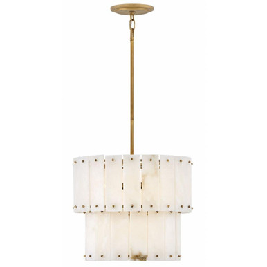 Simone 4 Light 17.5 Inch Wide Semi Flush Mount by Fredrick Ramond - FR47757BNG