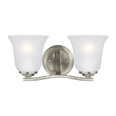 Emmons 2 Light Vanity Light by Generation - 4439002