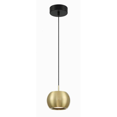 Halo 12W 1 LED Light Small Pendant by George Kovacs - P5471-884-L