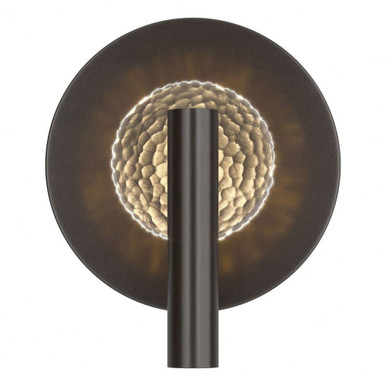 Solstice 1Light Contemporary Wall Sconce 10.6 Inch Tall by Hubbardton Forge - 202025HF
