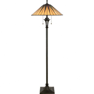 Gotham 2 Light Floor Lamp by Quoizel  - TF9397VB