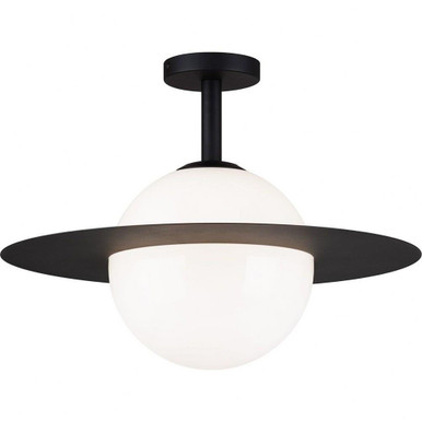 Saturn 1 Light 20 Inch Wide Flush Mount by Matteo - X60411