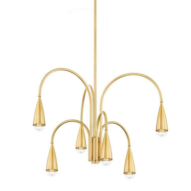 Jenica 6 Light Large Chandelier by Mitzi - H811806-AGB