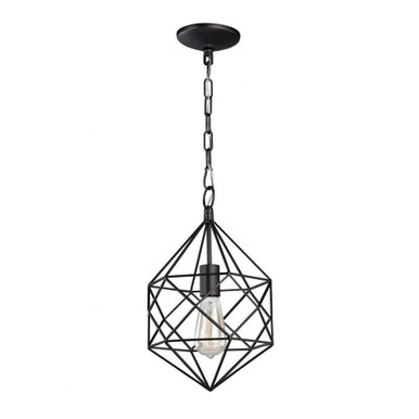 Diamond 1 Light Small Pendant by Matteo - C59601