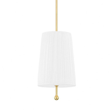 Adeline 1 Light Small Pendant by Mitzi - H748701-AGB