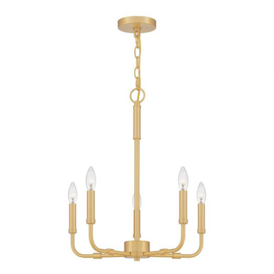 Abner 5 Light Small Chandelier by Quoizel - ABR5018