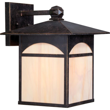 Canyon 1 Light Outdoor Wall Lantern 14 Inch Tall by Nuvo - 60/5653