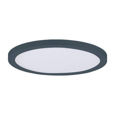 Chip 7 Inch 30W 2 LED Round Flush Mount by Maxim - 57692WTBK
