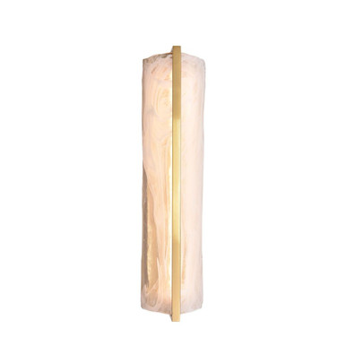 Mingle 15W 1 LED Tall Wall Sconce 21 Inch Tall and 5 Inch Wide By Varaluz - 531W01LSB