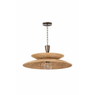 Landry 1 Light Large Pendant 30 Inch Wide by Troy - F1830-BRL