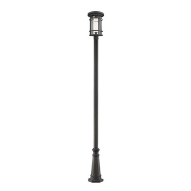 Jordan One Light Outdoor Post Mount Lantern 14.25 x 109.5 Inches by Z-Lite - 570PHXL-519P-ORB