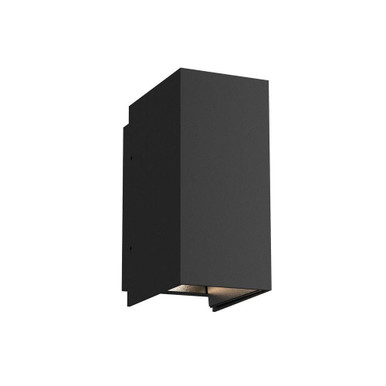 Helsinki 12W LED Light Outdoor Wall Lantern 6.75 Inch Tall by Kuzco - EW48003-BK-UNV