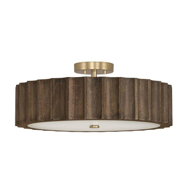 Cody 4 Light Semi Flush Mount 8.25 Inch Tall and 20 Inch Wide by Capital - 257641MA