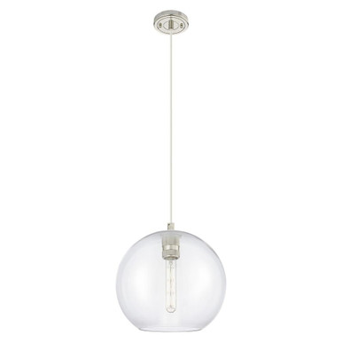 Crown Point 1 Light Cord Hung Pendant 10 Inch X 10 Inch Tall by Innovations - 434-1P-PN-G122-10