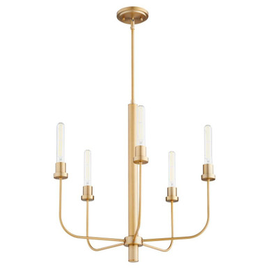Sheridan 5 Light Medium Chandelier by Quorum - 612-5
