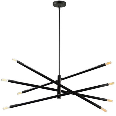 Wand Eight Light Pendant by Dainolite - WAN-408P