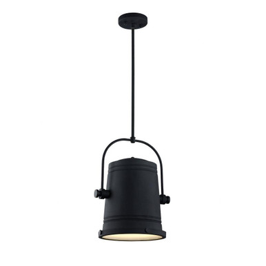 Secchio 14.5W 1 Light Medium Pendant by Matteo - C58811RB