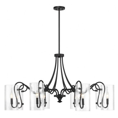 Calgary 8 Light Oversized Chandelier by Savoy House - 1-4570-8-89